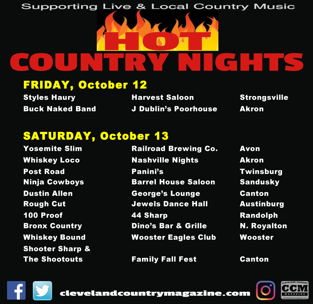 Hot Country Nights Cleveland Country Magazine